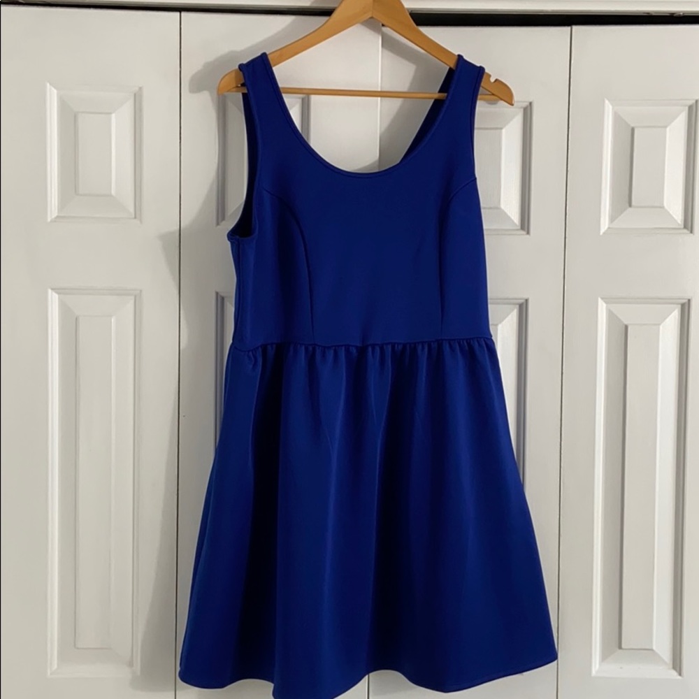 Blue Tank Dress